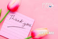 Thank You Tulips Gift Card