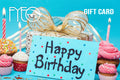 Happy Birthday - Cupcakes Gift Card